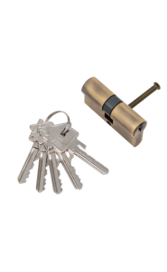 Ключевой цилиндр 60мм. 5 кл. ADDEN BAU. CYL 5-60 KEY BRONZE (БРОНЗА)
