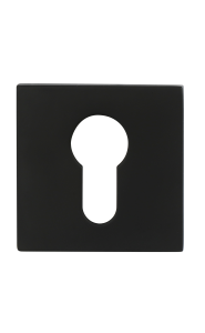 Накладка на ключевой цилиндр ADDEN BAU SC SQ-001 BLACK (цвет ЧЁРНЫЙ МАТОВЫЙ)